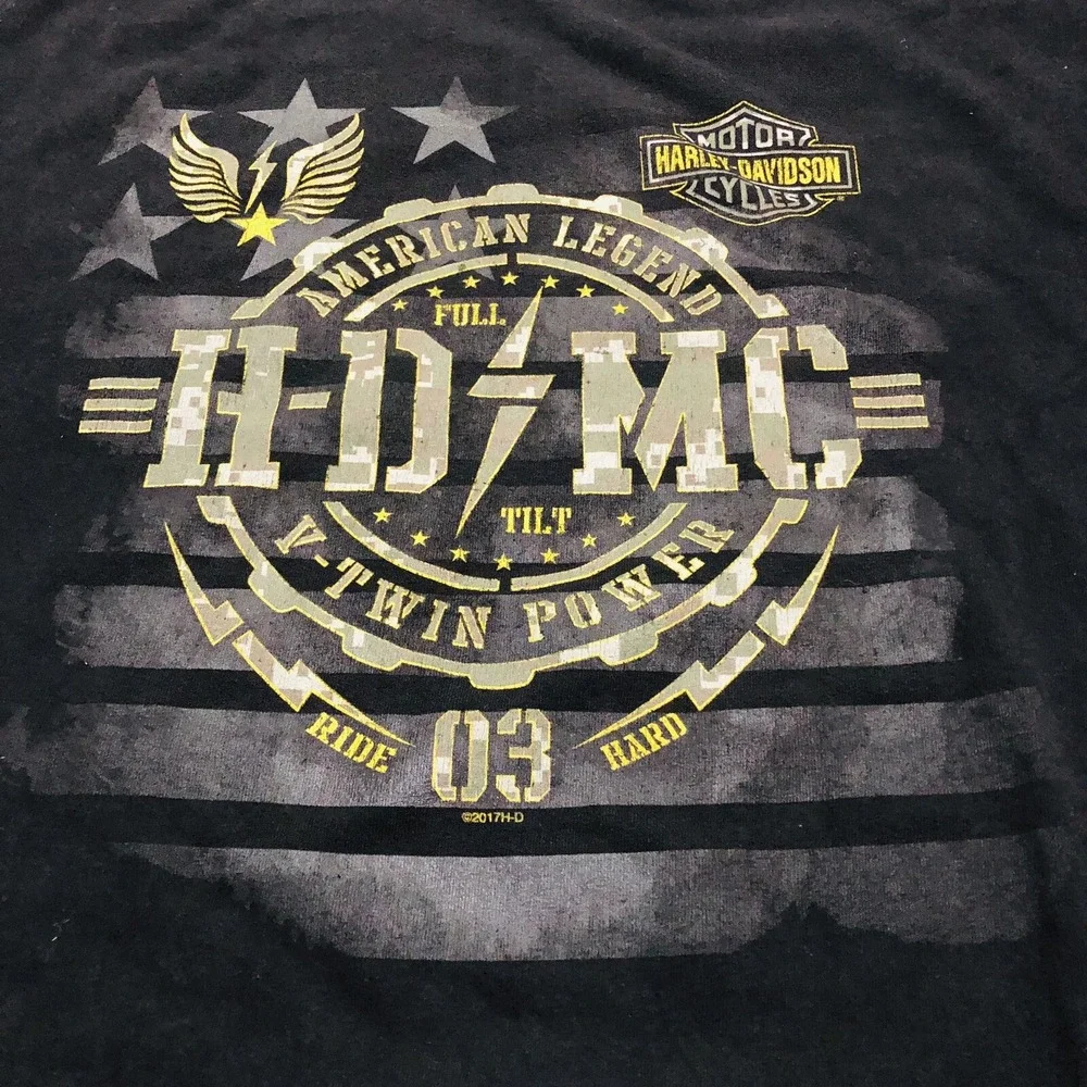 Harley-Davidson Longhorn Graphic Tee - Black - Picture 11 of 11